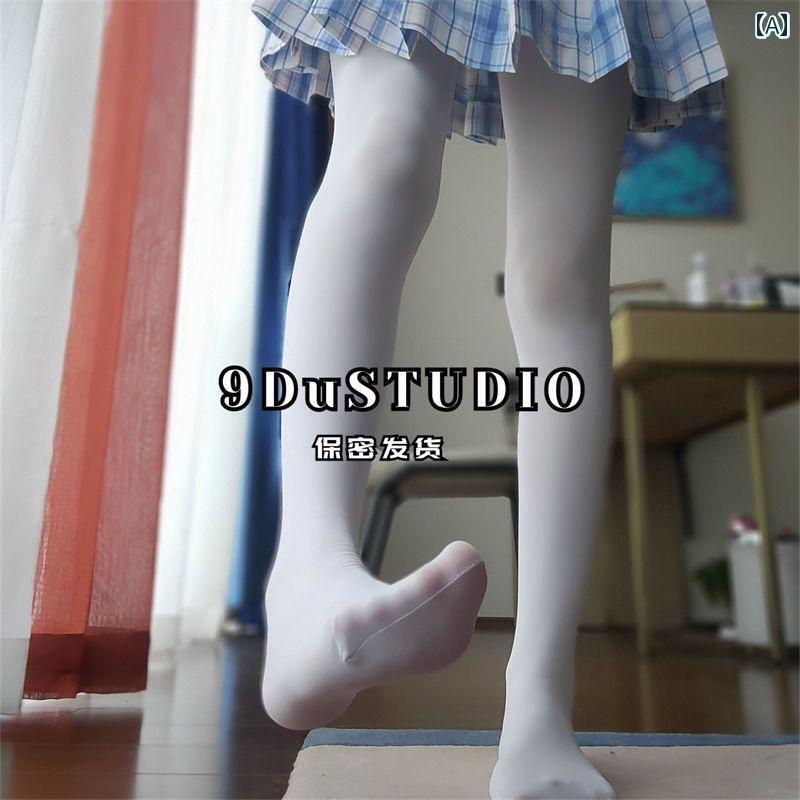 レディース ストッキング ソックス 高 弾性 プラス サイズ ホワイトベルベット 男性と 女性 ホワイト ..