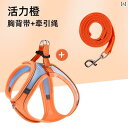 ペット 服 犬服 短毛猫用のハーネスとリードセット。猫に外出時の安全を提供し、抜け出しを防ぐ猫用品。