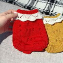 ペット用の犬や猫の服、子犬や子猫の服、テディベアやビーグル、チワワ、セーターなど、秋のおしゃれなアイテム。