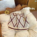 ペット 服 犬服 学院風の冬インスピレーションを取り入れたオリジナルの熊柄セーター、ペット用の犬猫服がとても可愛いです。