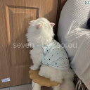 ペット 服 犬服 夏にぴったりな薄手で可愛い布製の猫用キャミソール。毛が抜けにくく、袖なしで、テディベアやポメラニアンなどの犬用にも使えるペット用服。