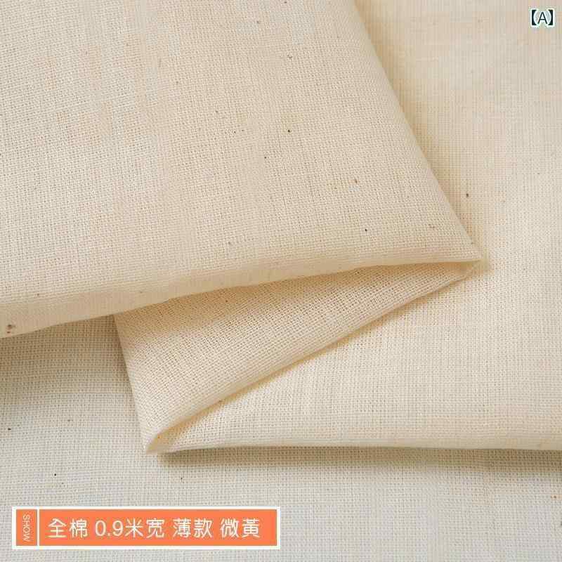 布 生地 シワになりにくい 綿麻の白い生地を取り扱っており、純色の古い粗い白の生地や亜麻布、砂の布、端布を処分しています。全て綿でございます。