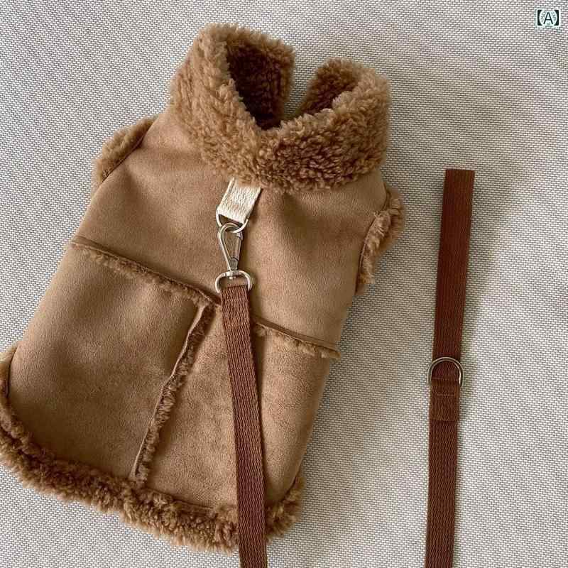 わんちゃん ペット服 かわいい ペットの 秋と 冬 服 テディ ビション ポメラニアン 猫 秋 犬 服小さな 子 犬は 暖かい ベストを 引っ張る ことが できます