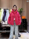 パーカー マウンテン アウトドア 新しい2025年の早春にぴったりなコットン裏地のスプリングコート。女性用の短めのコットン上着。春秋にぴったりの薄手のコットンジ...