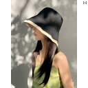 帽子 レディース サンハット ハゲ ガール〜 女性用 両面 無地 フィッシャーマン ハット、大きな 顔の 夏用の 薄い 盆地 帽子、 日焼け 止めや 日よけ用の...