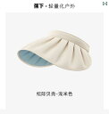 帽子 UVカット サンハット バナナ シェル ハット 空の トップ 日焼け 止め 帽子 女性の 抗 UV カバー 顔 サンシェード クラウド ガーゼ 太陽の 帽...