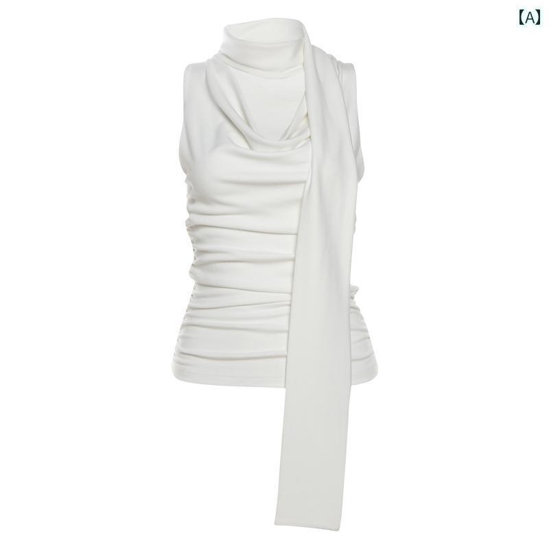 レディース トップス ホルターネック レディース トップス ホルターネック # Sisjuly クールで エレガントな スタイル、 セクシーな 襟、 リボン、 ホルターネック、 女性の ための 甘くて 多 用途な ベスト