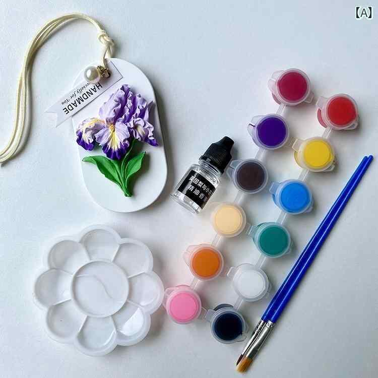 送料無料 おもちゃ ホビー 送料無料 おもちゃ ホビー 手作り DIY ペイント された 白い 胚の 花の 石膏 レリーフ ペインティング 会社の チーム ビル...