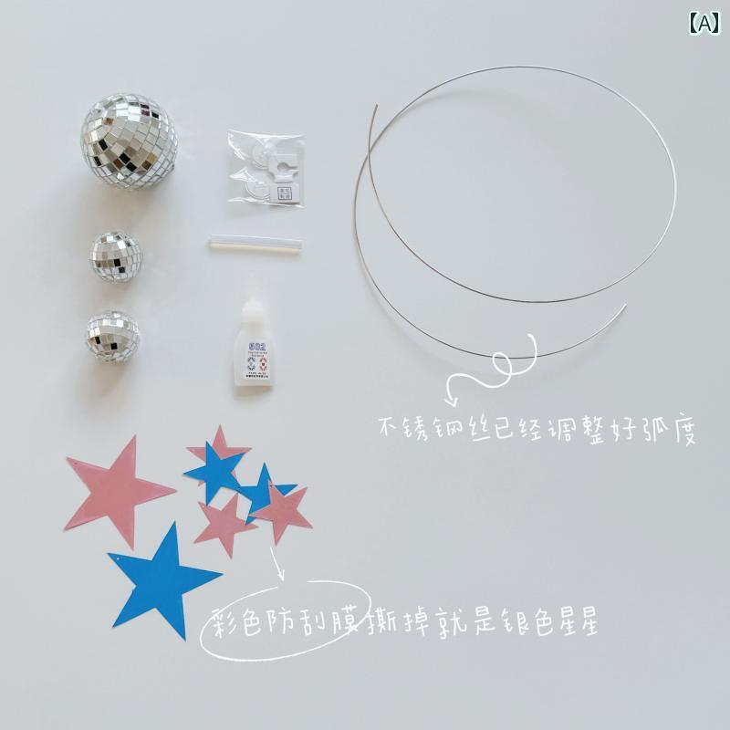 送料無料 おもちゃ ホビー 送料無料 おもちゃ ホビー 星 夜空 反射 ペンダント 手作り DIY 素材 パッケージ ギフト サンキャッチャー ディスコ 惑星 ...