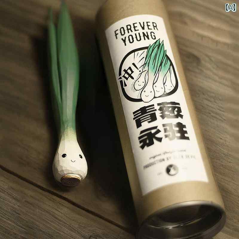 送料無料 おもちゃ ホビー 鹿 デーモン ショップ グリーン 常緑 野菜 エルフ 純粋に 手作りの 木彫り 無垢 材 デスク トップ オーナメント 誕生日 ギフ...