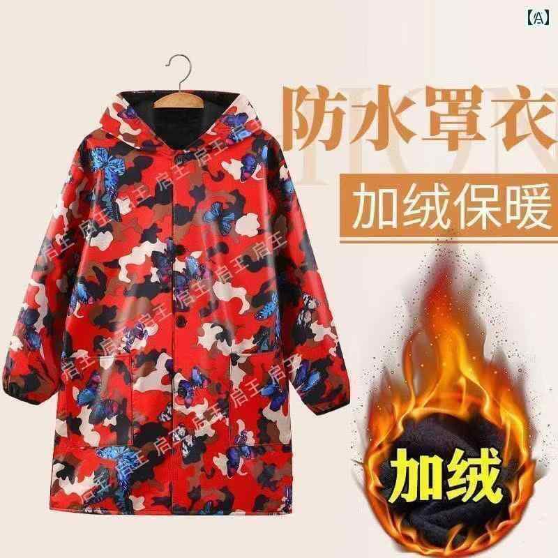 送料無料 作業着 セット オーバー オール プラス ベルベット 秋と 冬 男女 防水 防 油 新しい 作業 服 コート ファッション 迷彩 防護 ダウン ジャケ...