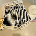 送料無料 ショートパンツ ハーフパンツ ファット mm プラス サイズ レディース 服 300ポンド ストライプ スポーツ ショーツ 夏 薄手 ゆったり カジュ...