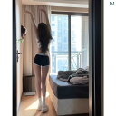 送料無料 ショートパンツ ハーフパンツ ホット ガール ブラック超 ショート タイト スポーツ フィットネス ショーツ レディース 夏 薄手 カジュアル 万能 ...