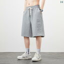 送料無料 ショートパンツ ハーフパンツ Jin Zuan Lang プラス サイズ ショート パンツ メンズ 夏 新作 薄手 ゆったり ミドル 丈 スポーツ カ...