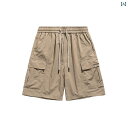 ショートパンツ ハーフパンツ Wassupwake カジュアル ショート パンツ メンズ 夏 2025新 ブランド ゆったり 速乾 薄手 作業着 5