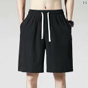 ショート ハーフ パンツ 冷感 薄手 ショーツ メンズ 夏 2025 スポーツ パンツ カジュアル 速乾 ブラック ビーチ
