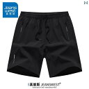 ショート ハーフ パンツ Jeanswest 夏 ショート パンツ メンズ ゆったり 冷感 薄手 スポーツ