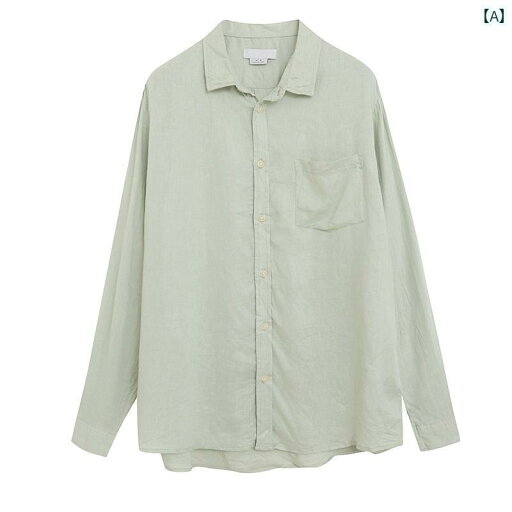 レディース シャツ トップス 多 色 通勤 長袖 シングルブレスト コットンリネン シャツ ゆったり大 ポケット 女性 リネンシャツ レディース シャツ トップス 多 色 通勤 長袖 シングルブレスト コットンリネン シャツ ゆったり大 ポケット 女性 リネンシャツ