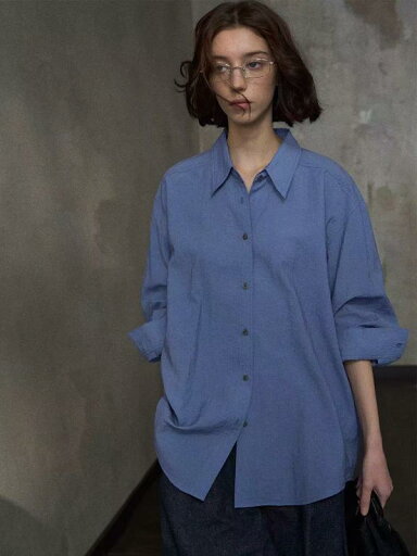 トップス レディース シャツ Hello September リネン 和風 トップス シンプルで 万能な 透明 シルク リネンシャツ 女性用 M 8245 トップス レディース シャツ Hello September リネン 和風 トップス シンプルで 万能な 透明 シルク リネンシャツ 女性用 M 8245