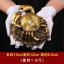 ホビー 雑貨 装飾品 金 運 カニ 飾り 八方 財 銅 富を 引き寄せる オフィス家の 装飾