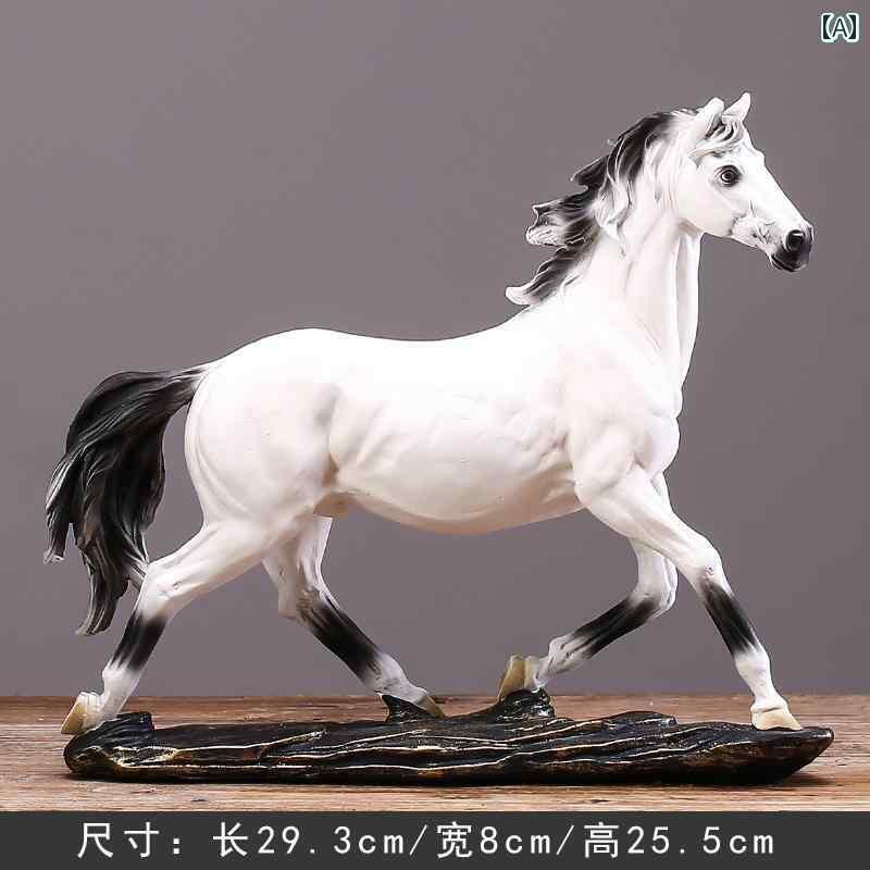 ホビー 雑貨 装飾品 チャイナ風 軽い ハイエンド 馬の 装飾品 リビング ルーム ポーチ ワイン キャビネット アンティーク 棚 新築 祝い オープニング ...