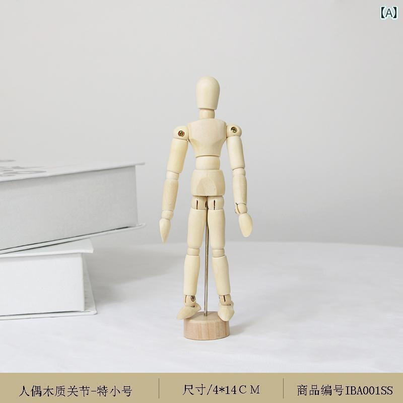 　ホビー　雑貨　装飾品 な 関節 人形 木製 デスク トップ 装飾品 マネキン 解凍 ガジェット