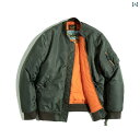 ジャケット パーカー メンズ シンプル マッデン ワークウェア アメリカン レトロ第 二次 世界 大戦 ミリタリー グリーン MA 1 フライト ジャケット ショート 暖かい 厚手 コットン コート メンズ 秋冬