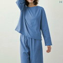 パジャマ レディース 上下 夏用の 女性用 ベルベット コットン パープル パジャマ。 柔らかくて 快適 ブルーの 綿 パンツ。 ホームウェア セットは 外で...