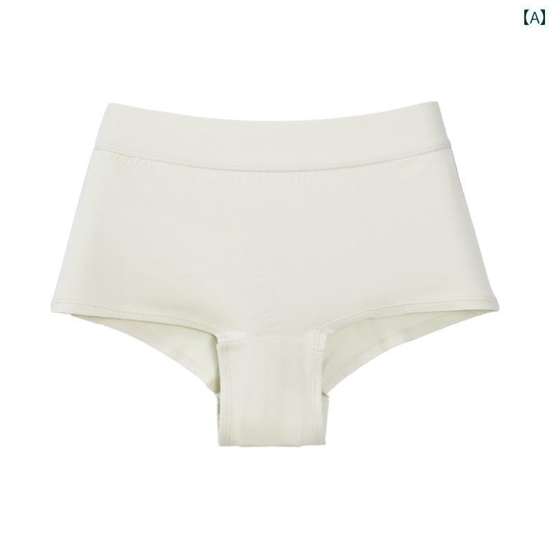 　ボクサーパンツ　下着　ショーツ 欧米の 大きいサイズ 女性用 綿 下着 ミッドウエスト セクシー ボク..