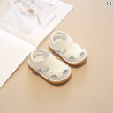 赤ちゃん 靴 シューズ 夏の ベビー サンダル 滑りにくい ソフト ソール シューズ 男の子 1から 3歳 通気性 ビーチ 包 頭 幼児の 靴 レディース