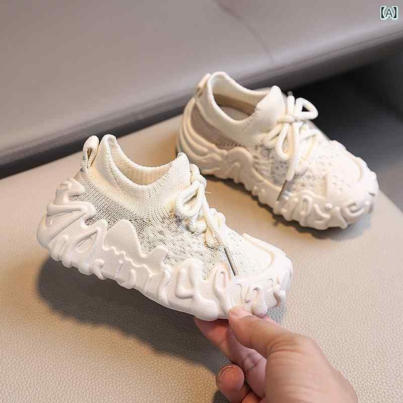 赤ちゃん　靴　シューズ ベビー シューズ 軽量で 快適 男の子用 ソックス 幼児用 幼稚園用 室内 履き ..