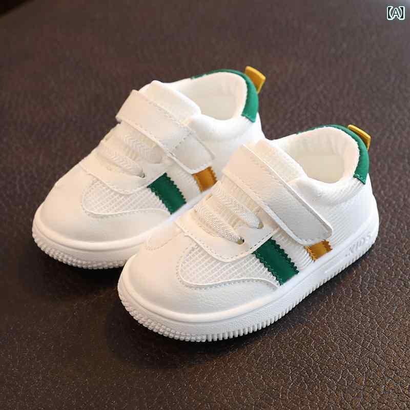 赤ちゃん　靴　シューズ ginoble / ジノ プ ベビー シューズ 春秋 123歳 メンズ メッシュ 通気性 滑り..