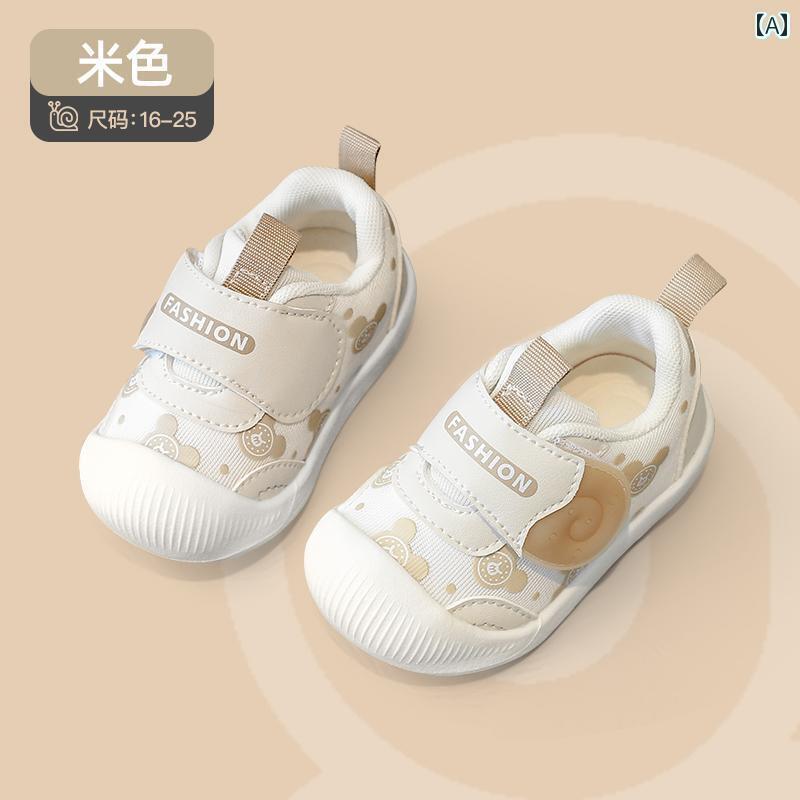 赤ちゃん　靴　シューズ 春秋 女の子 ベビー 幼児の 靴 2025 ソフト ソールの 男の子 子供 通気性の あ..