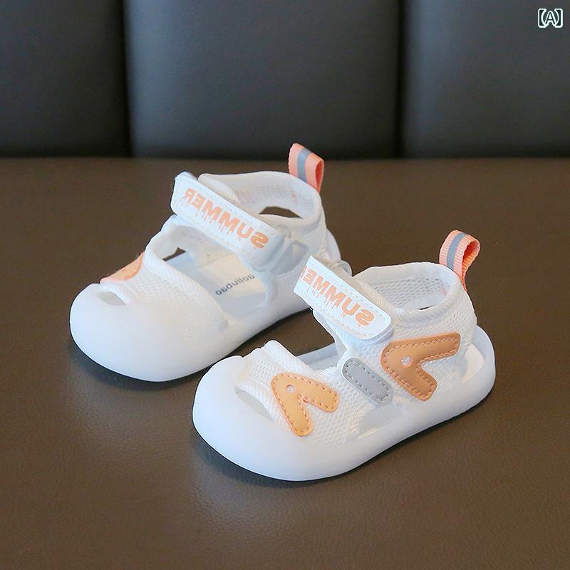 赤ちゃん　靴　シューズ TARANIS / タラ ニス ベビー シューズ 夏用 通気性 メッシュ 0 ～ 3歳 幼児用 1 滑り止め ソフト ソール