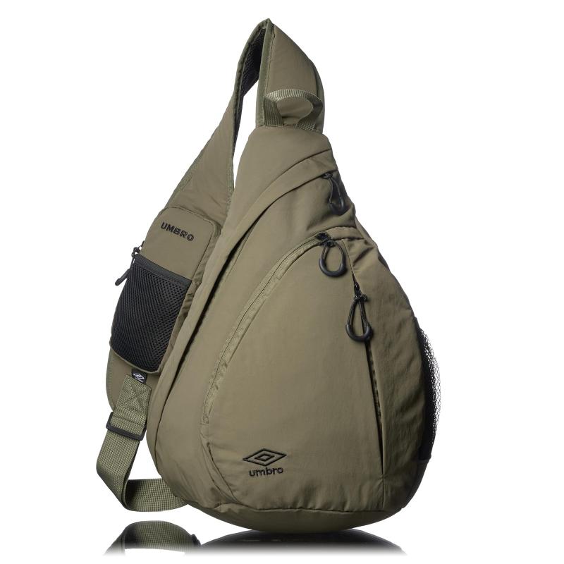 [アンブロ] ボディバッグ ワン ショルダー 斜め掛け デイパック 柔らかい 超軽量 ナイロン ロゴ刺繍 sonny リュックサック