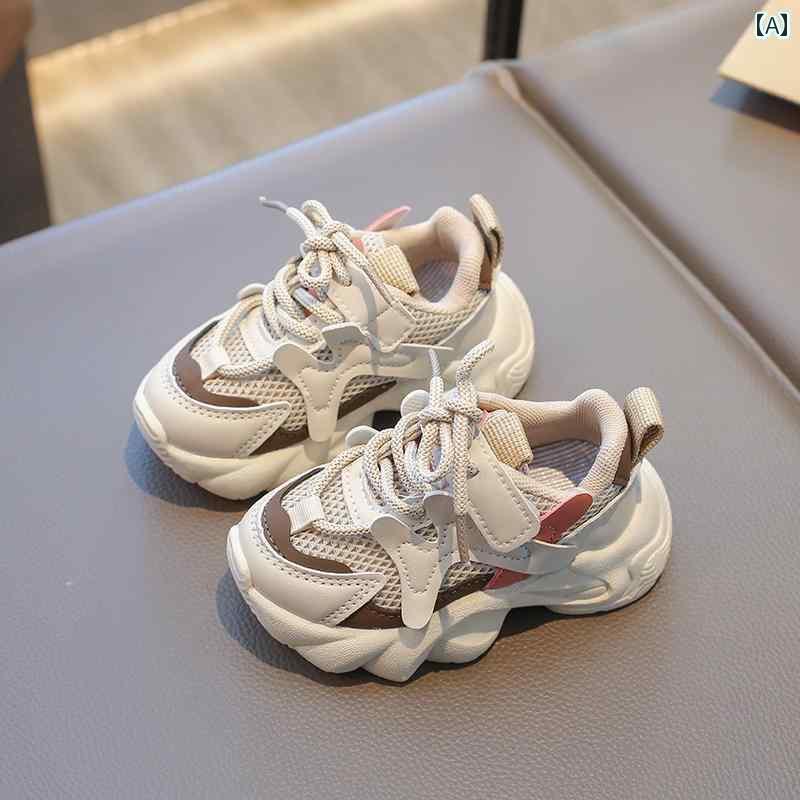 ベビー　シューズ　かわいい 春の 男の子 靴 幼児の 013歳の 赤ちゃんの 柔らかい 底 滑り止めの 女の..