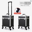 メイク 道具 セット NICELAND / Nashilian大容量 トロリー プロ 仕様 メイクアップ ボックス メイクアップアーティスト ネイルアート 刺...