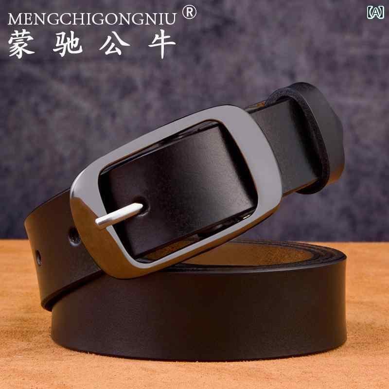 レディース　ベルト　カジュアル 革 レディース ベルト 多彩な 装飾な 牛革 ファッション ジーンズ ズ..