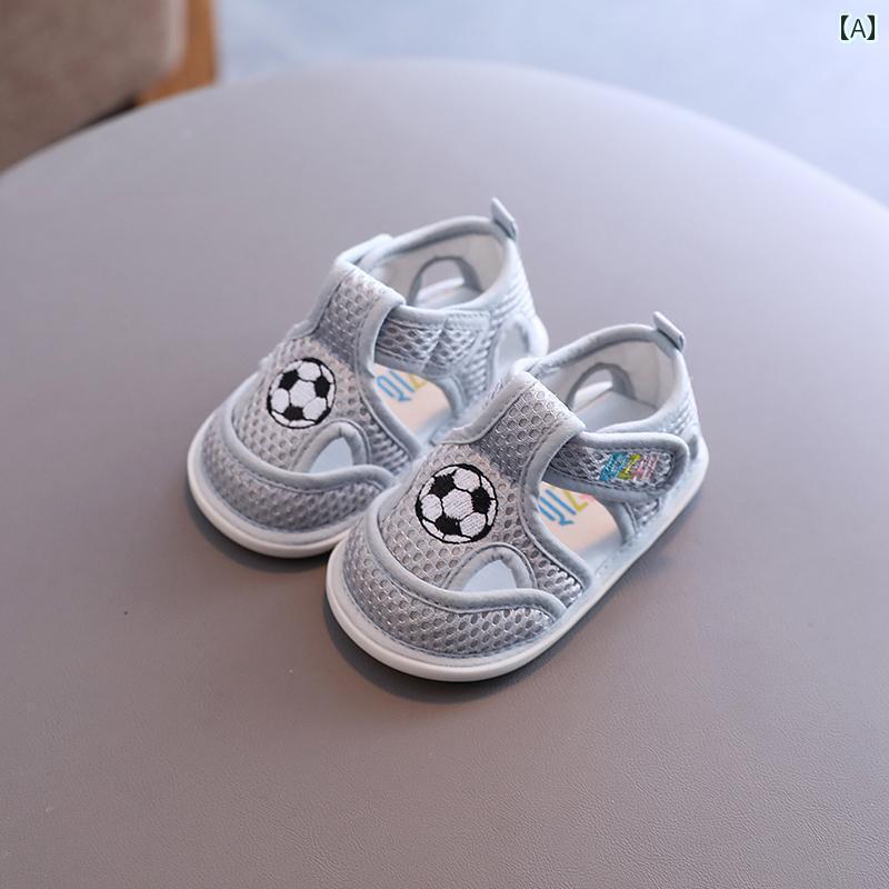 赤ちゃん　パジャマ　ベビー服 ベビー サンダル 男の子 幼児用 シューズ 夏 612ヶ月 ソフト ソール 滑り止め 01歳 通気性 メッシュ ガールズ