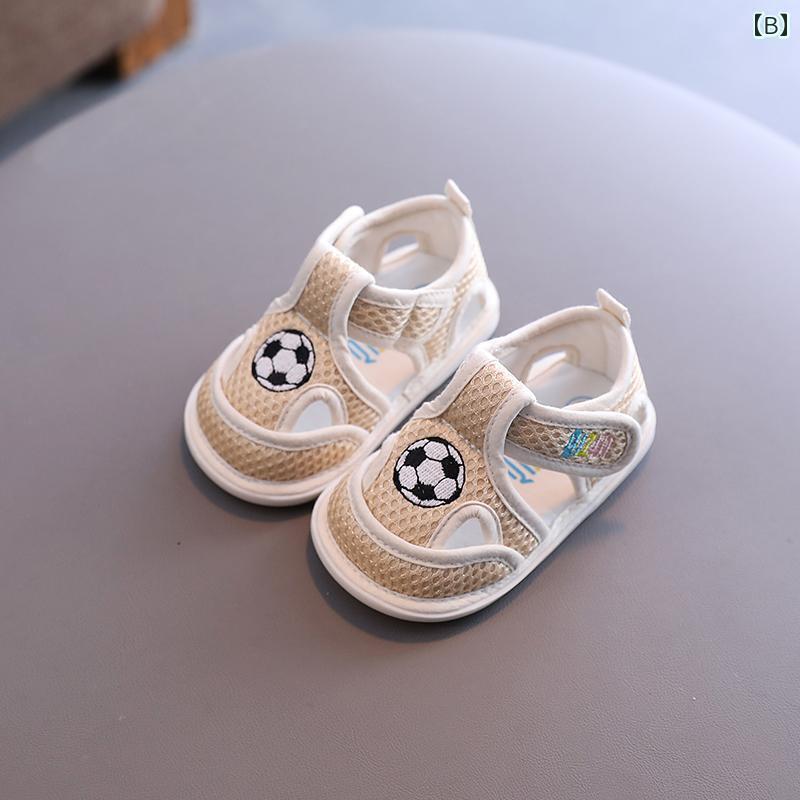 赤ちゃん　パジャマ　ベビー服 ベビー サンダル 男の子 幼児用 シューズ 夏 612ヶ月 ソフト ソール 滑り止め 01歳 通気性 メッシュ ガールズ