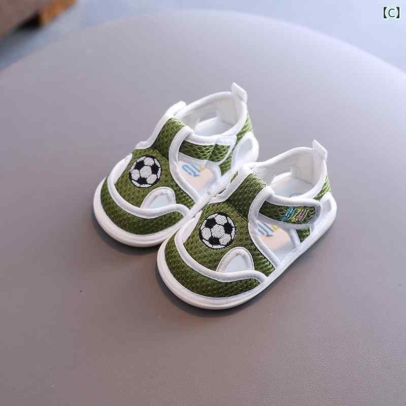 赤ちゃん　パジャマ　ベビー服 ベビー サンダル 男の子 幼児用 シューズ 夏 612ヶ月 ソフト ソール 滑り止め 01歳 通気性 メッシュ ガールズ
