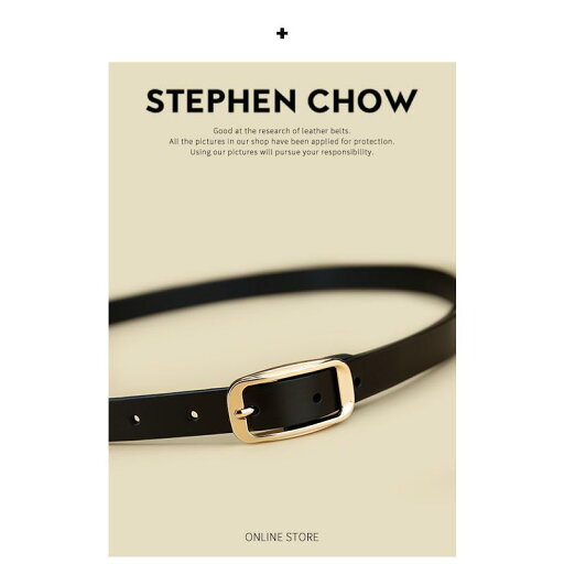 レディース ベルト カジュアル StephenChow ベルト レディース 革第一層 牛革 ブラック 小型 薄型 スカート ジーンズ レディース ベルト カジュアル StephenChow ベルト レディース 革第一層 牛革 ブラック 小型 薄型 スカート ジーンズ