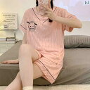 半袖 半ズボン パジャマ 大きいサイズ パジャマ 女性 夏 薄手 コットン 半袖 ショート パンツ 200ポンド以上の 太った 特大 サイズ 300ポンド MM...