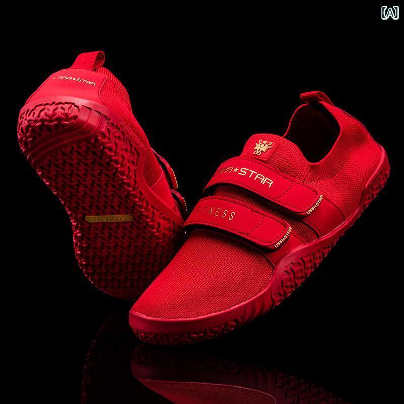 ランニング　シューズ　カジュアル Laura Star 0021 スクワットと デッドリフト シューズ 屋内 フィットネス 総合 トレーニング メンズ レディース ウェイトリフティング 裸足 通気性と 滑り止め(4)