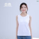 タンクトップ レディース ノースリーブ ノースリーブベスト ウエスト コート Tシャツ 綿 ワイド ショルダー アウターウェア 2025 ユニークで な ハイエ...