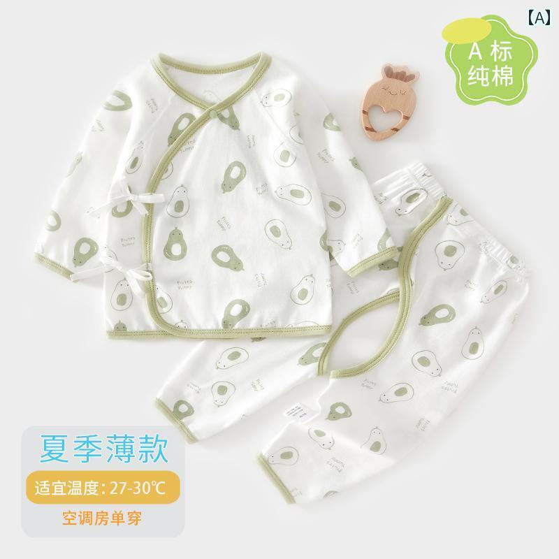 ベビー　服　赤ちゃん 新生児 服 綿 夏用 薄手 スプリット スーツ 夏服 幼児 夏 6