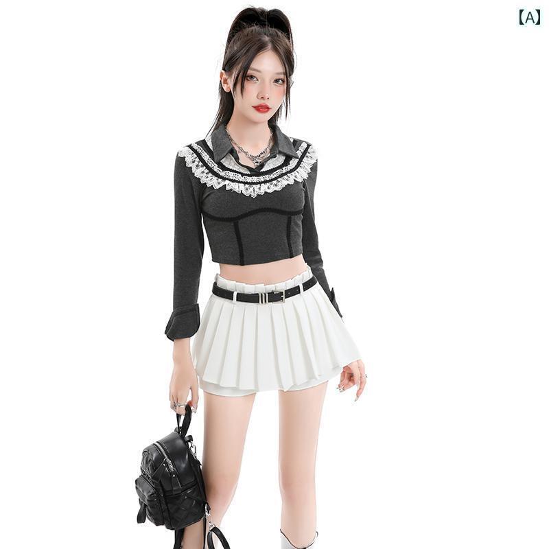 レディース　スカート　ハイウエスト MASS ホワイト スカート プリーツスカート レディース 夏 2025 ハ..