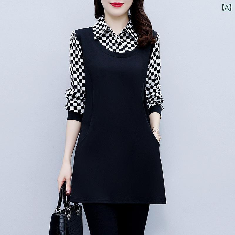 レディース　コート　ジャケット 春秋 ミドル 丈 レイヤリング シャツ 女性 2025 スタイルでお 尻を カ..