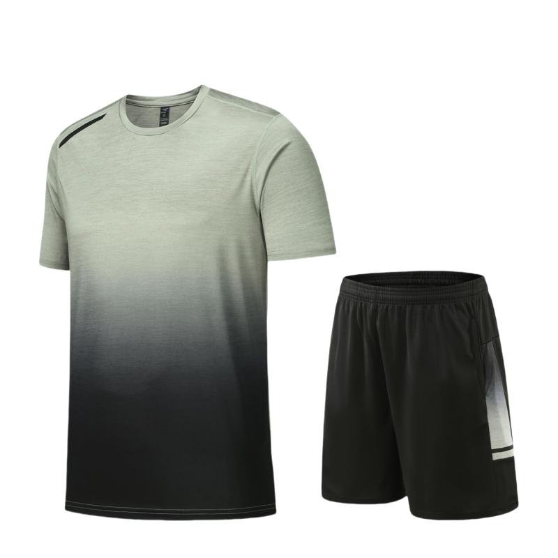 [Cloudstop] スポーツウェア メンズ 上下セット 半袖tシャツ 2点セット ショートパンツ ランニングウェア トレーニングウェア カジュアル 薄手 吸汗速乾 無地 通気防臭夏 部屋着 大きいサイズ