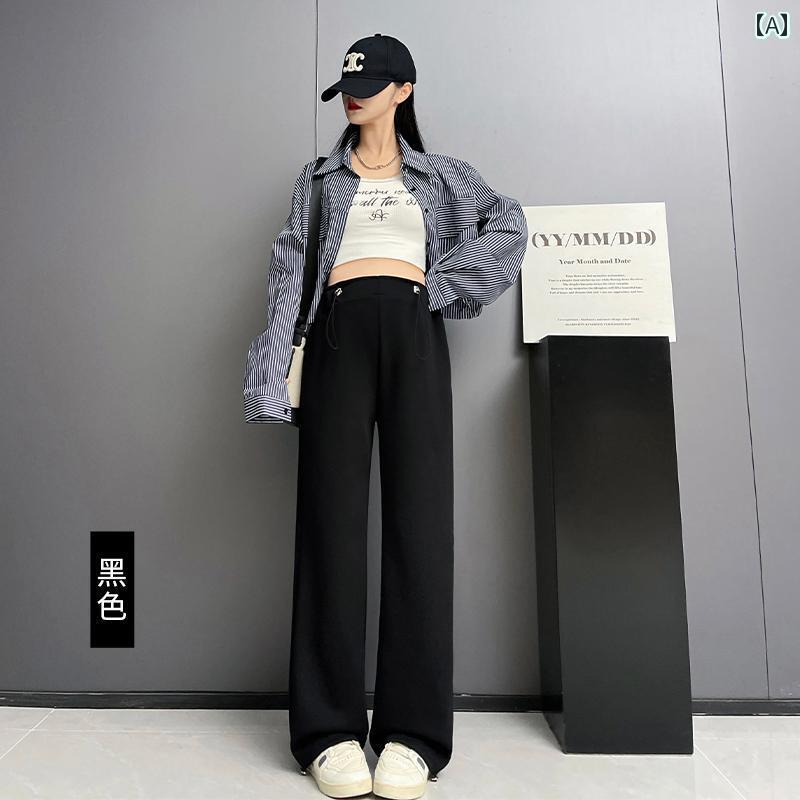 パンツ　スウェット　妊婦 マタニティパンツ 春服 春夏 アウター 2025 春 ワイド パンツ スポーツ 小さい サイズ 妊娠 初期(4)